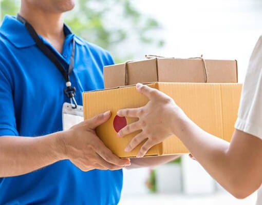 Worldwide courier service